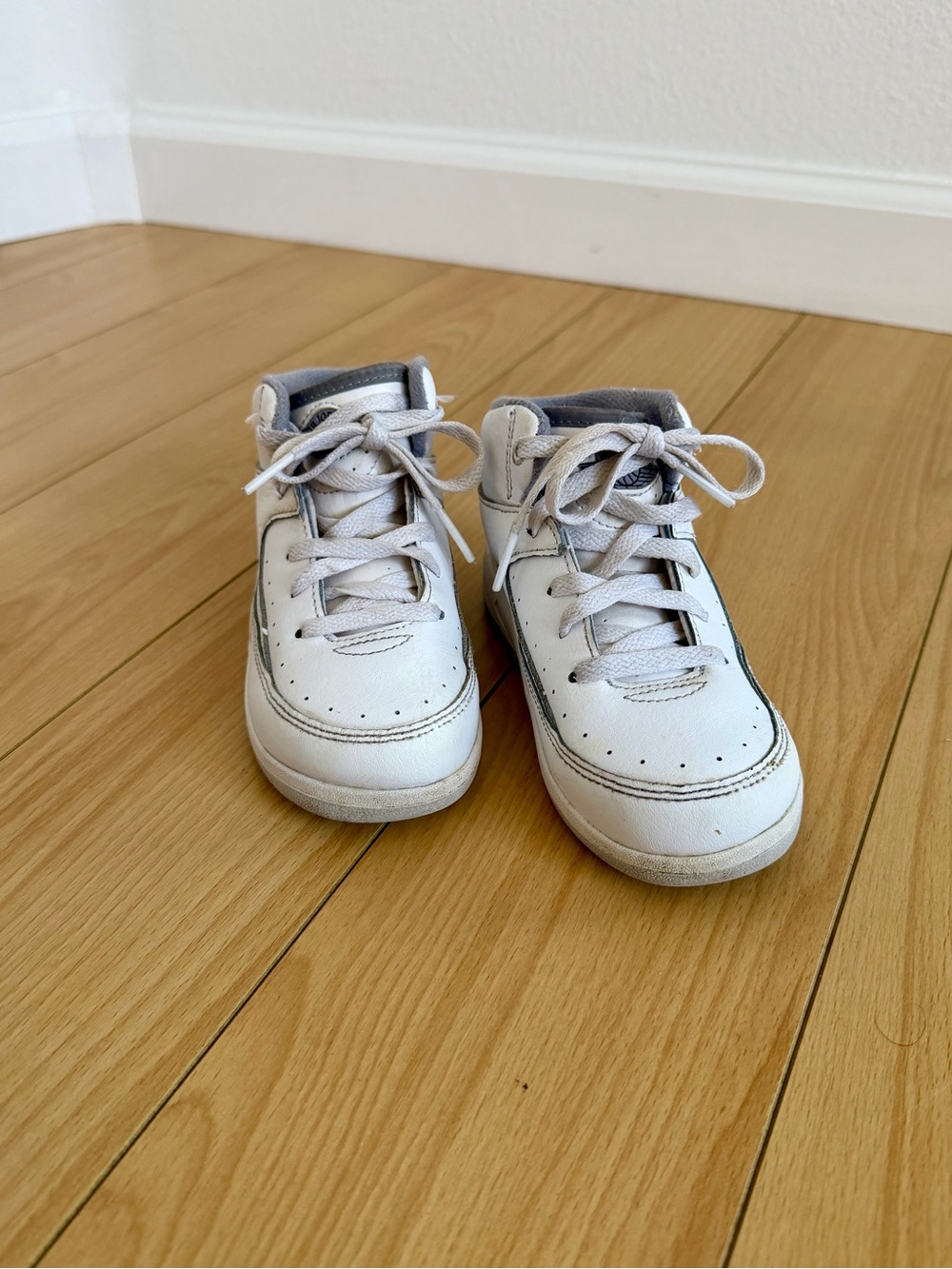 Nike Toddler White High-Top Sneakers